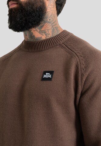 Lonsdale London - Pullover 'Southbury' em castanho