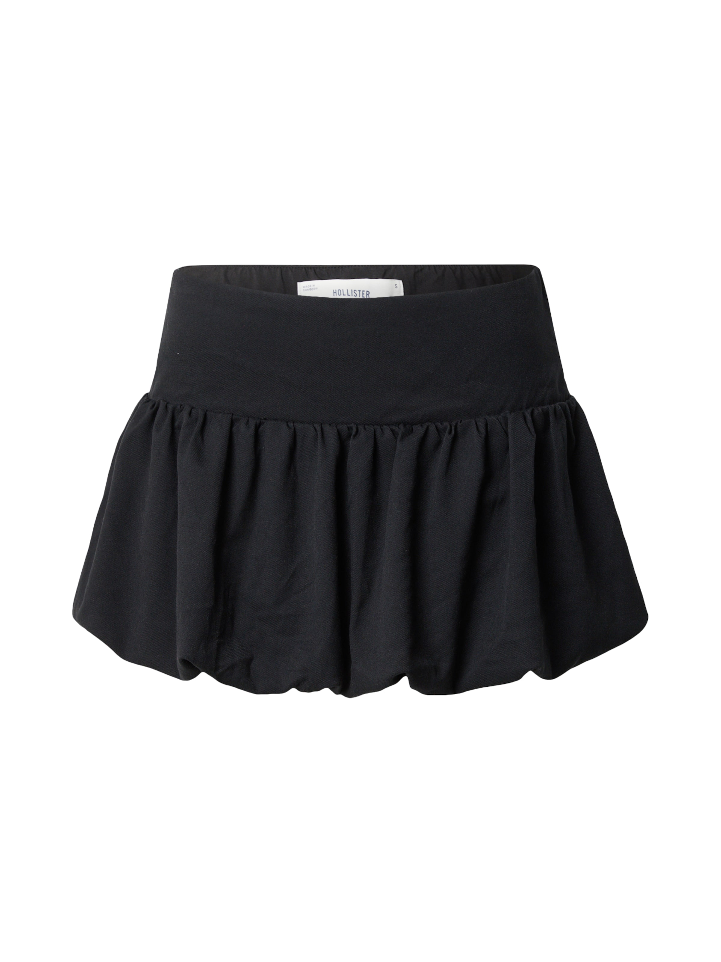HOLLISTER Юбка в Черный: спереди