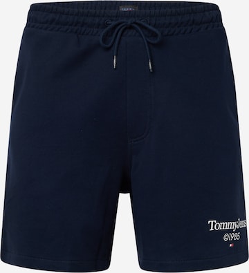 Regular Pantalon Tommy Jeans en bleu : devant