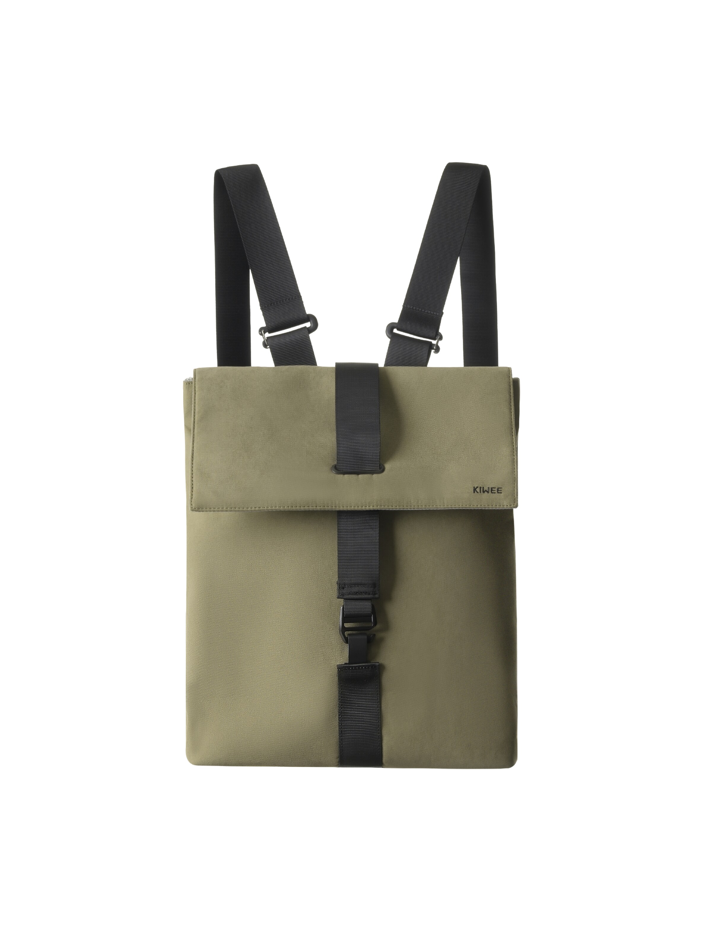KIWEE Rugzak in Groen: voorkant