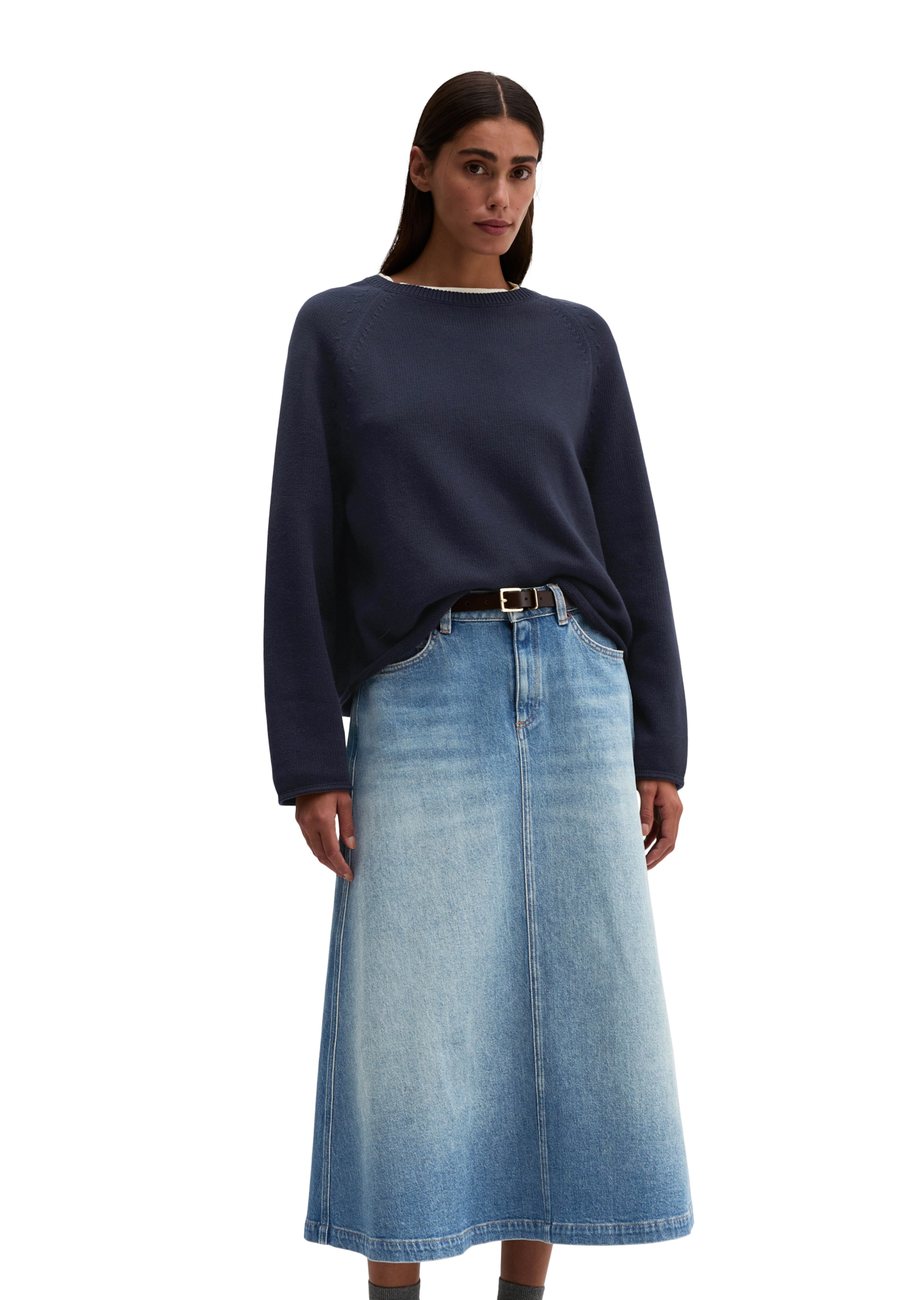 Marc O'Polo Pullover in Blau: Vorderseite