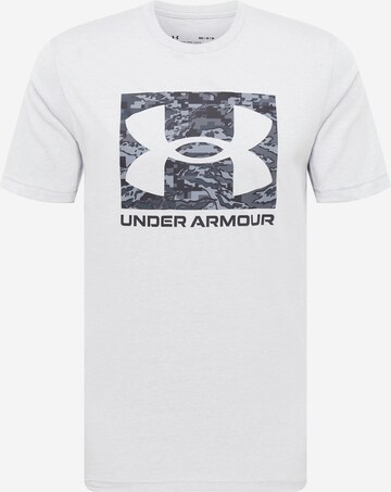 T-Shirt fonctionnel UNDER ARMOUR en gris : devant