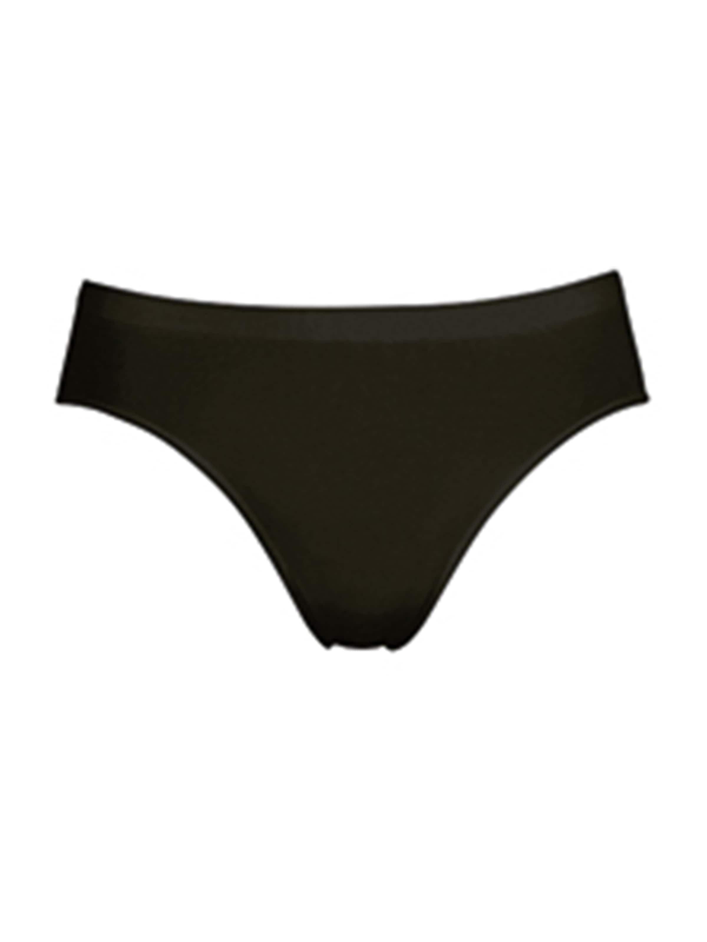 Hanro Midi Slip ' Touch Feeling ' in Schwarz: Vorderseite