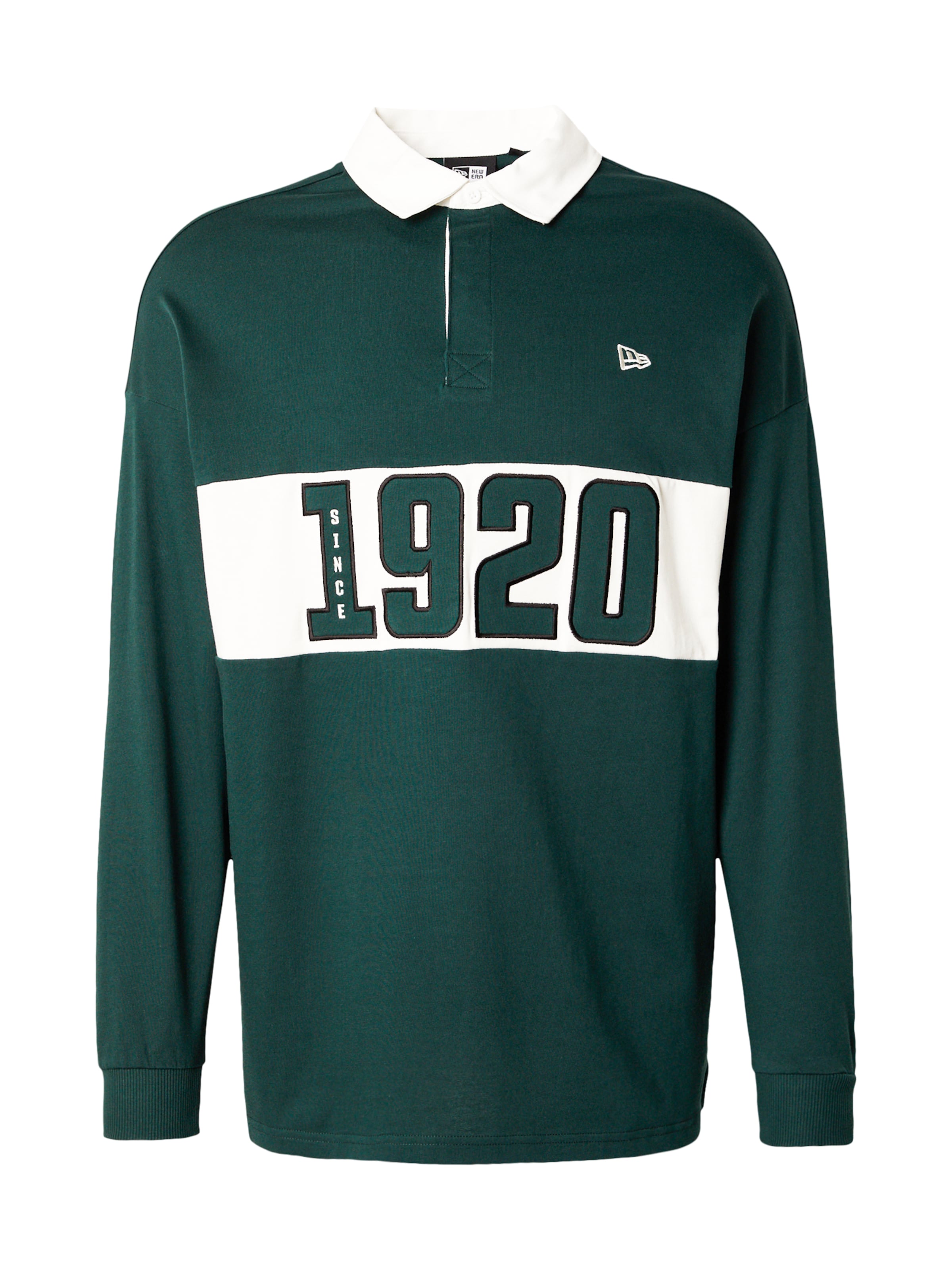 Tricou de la NEW ERA pe verde: față