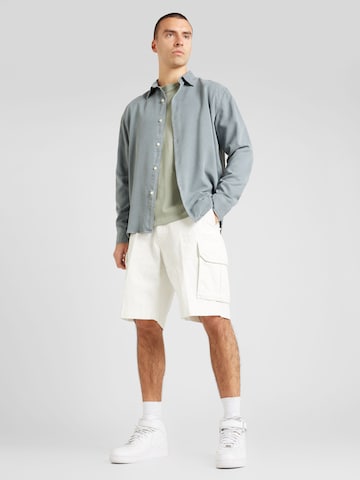 Polo Ralph Lauren Широка кройка Карго панталон 'GELLAR' в бяло