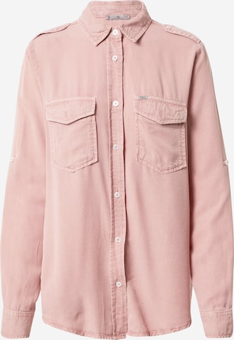 Camicia da donna 'Simele' di LTB in rosa: frontale