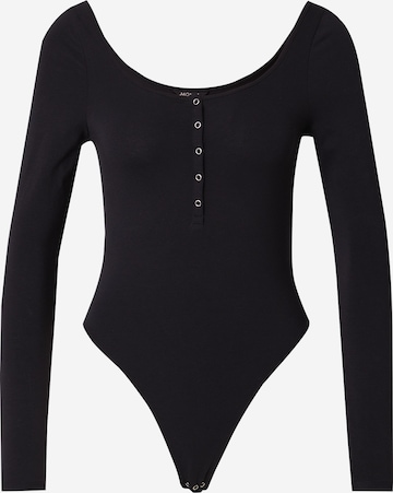 Monki - Body camiseta en negro: frente