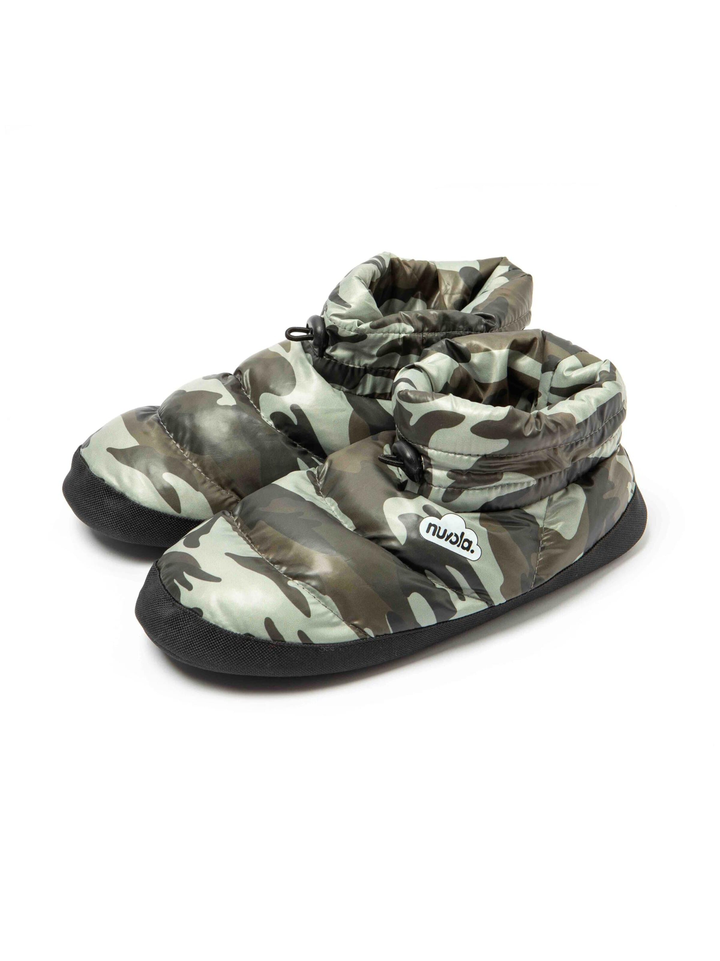 Nuvola. Slipper 'Boot New Camouflage' in Green