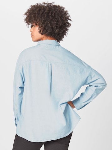 Camicia da donna di ONLY Carmakoma in blu