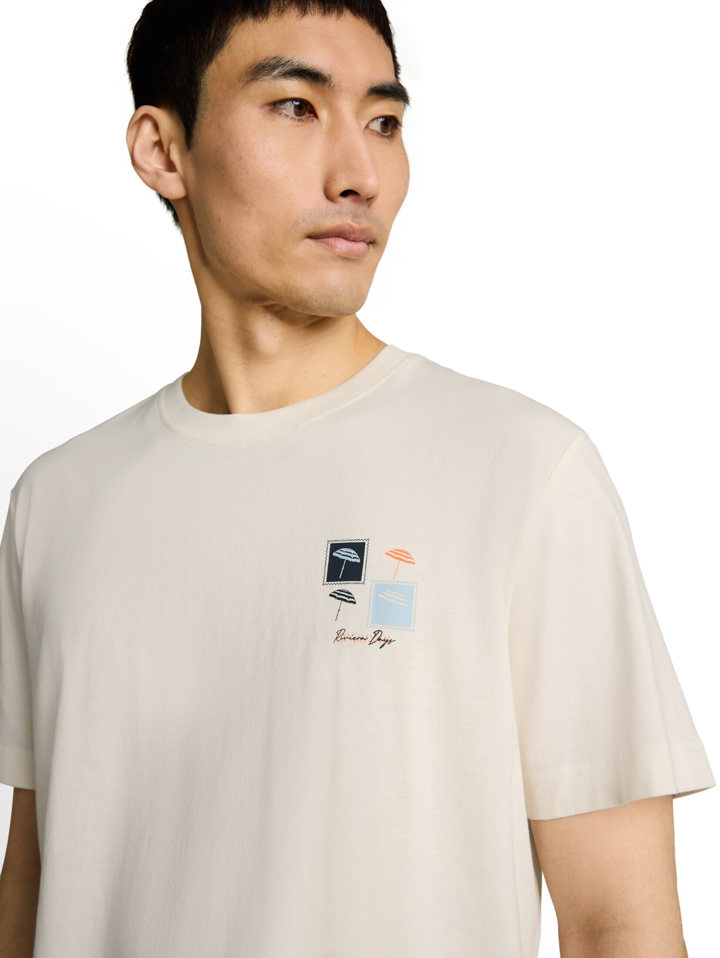TOM TAILOR Shirt in White