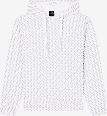 Pull-over ARMANI EXCHANGE en blanc : devant