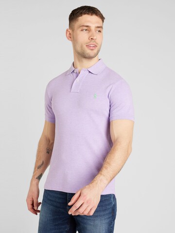 Polo Ralph Lauren Regular fit Majica | vijolična barva: sprednja stran