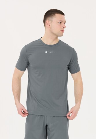 Virtus Performance shirt 'Roger V2' in Grey: front