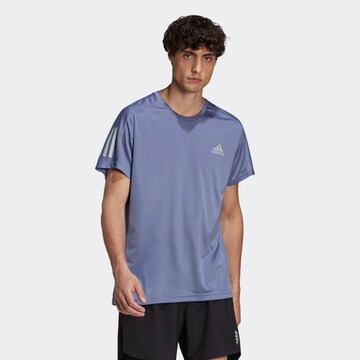 purpurinė ADIDAS SPORTSWEAR Sportiniai marškinėliai 'Own the Run': priekis
