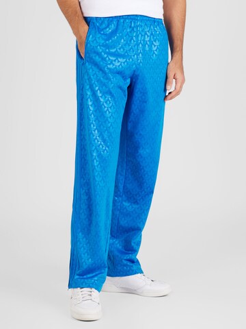 Loosefit Pantaloni de la ADIDAS ORIGINALS pe albastru: față