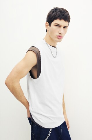 Pull&Bear Shirt in White