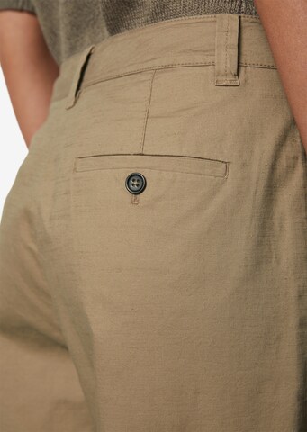 Marc O'Polo Tapered Chino Pants 'RIMKA' in Brown