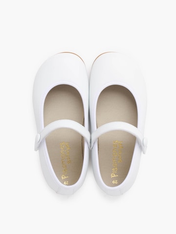 Ballerines Pisamonas en blanc