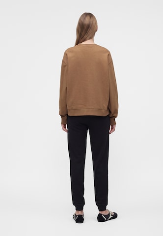 HUGO Sweatshirt 'Deroxina_12' in Braun