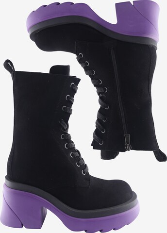 D.MoRo Shoes Lace-Up Boots 'Antrakto' in Black
