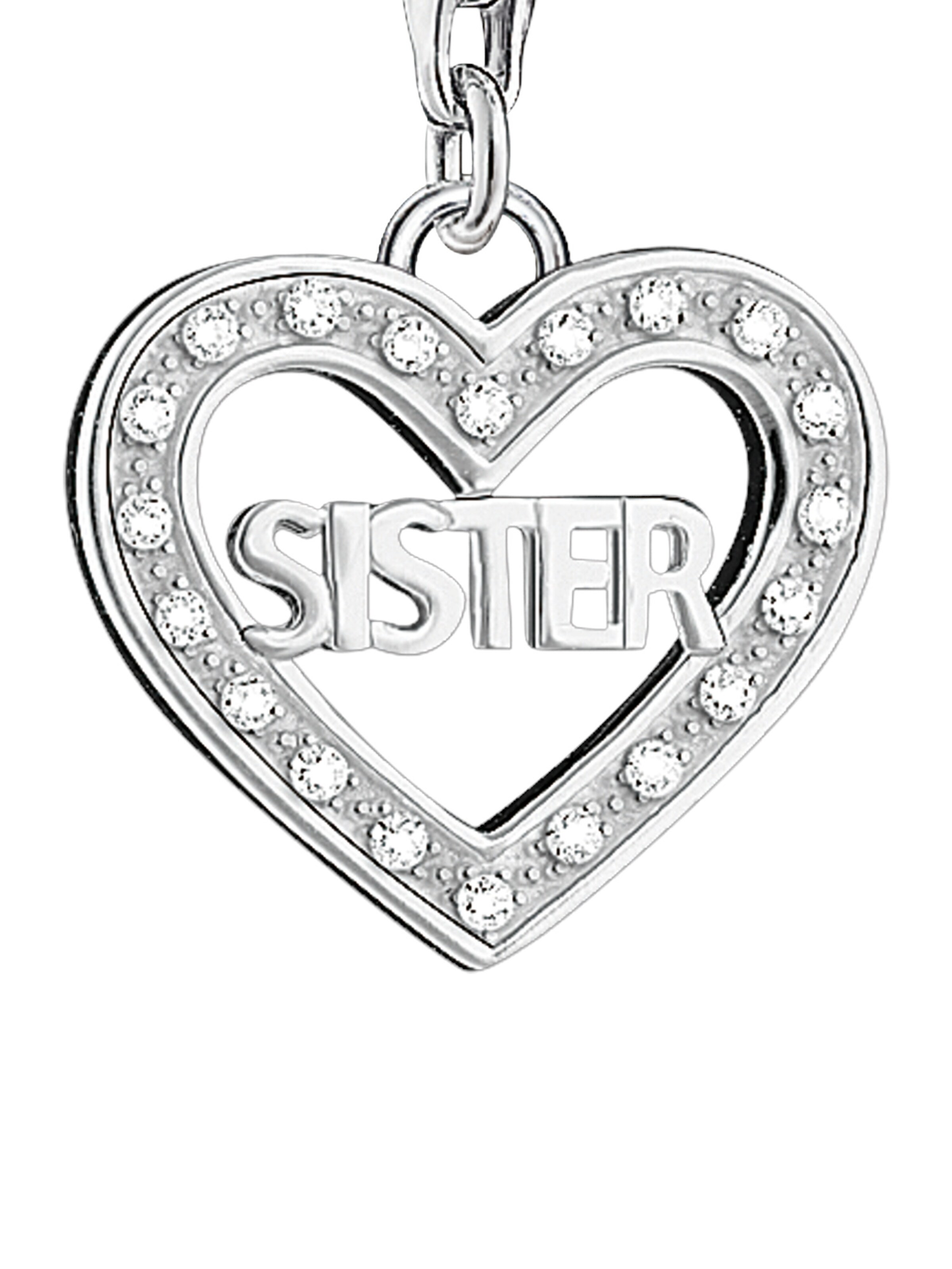 Thomas Sabo Anhänger 'Sister' in Silber