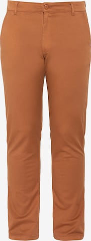 Regular Pantalon Schott NYC en marron : devant