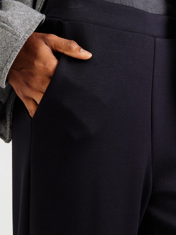 Loosefit Pantalon PIECES en noir