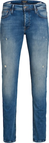 JACK & JONES - Slimfit Calças de ganga 'Glenn' em azul