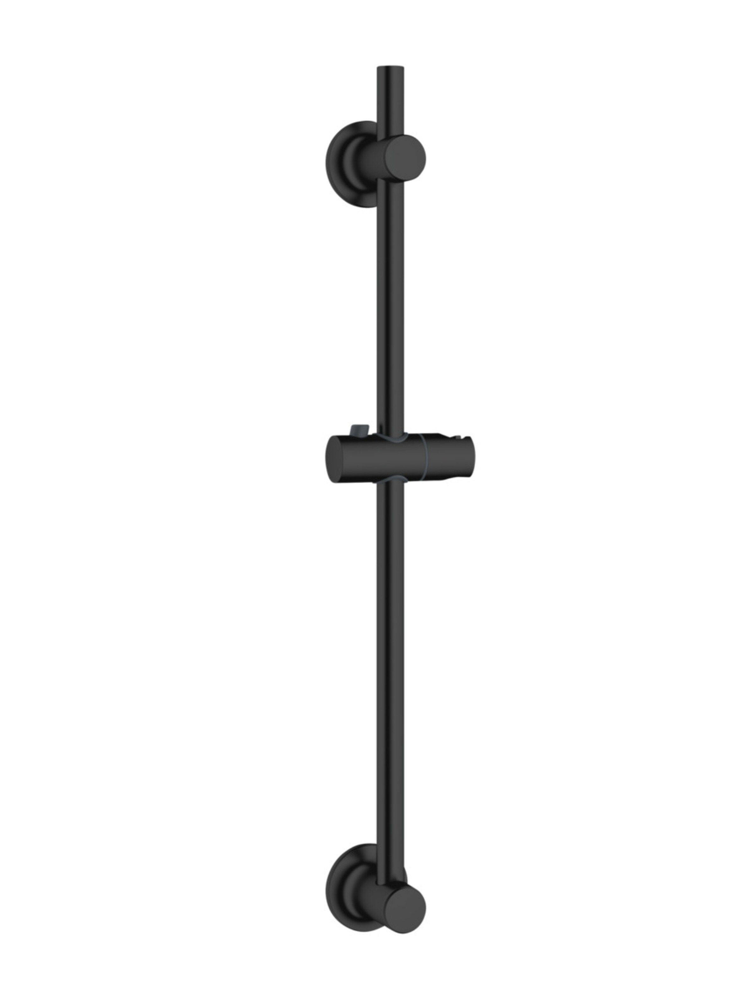 Wenko Duschstange 'Universal' in Schwarz: Vorderseite