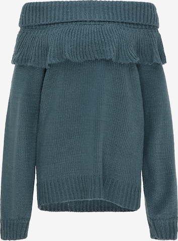 usha FESTIVAL Sweater in Green: front
