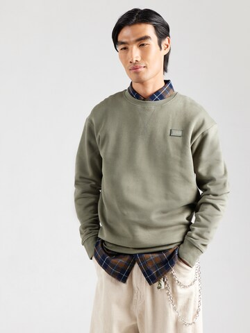 JACK & JONES Mikina 'JWHCLASSIC' – zelená: přední strana