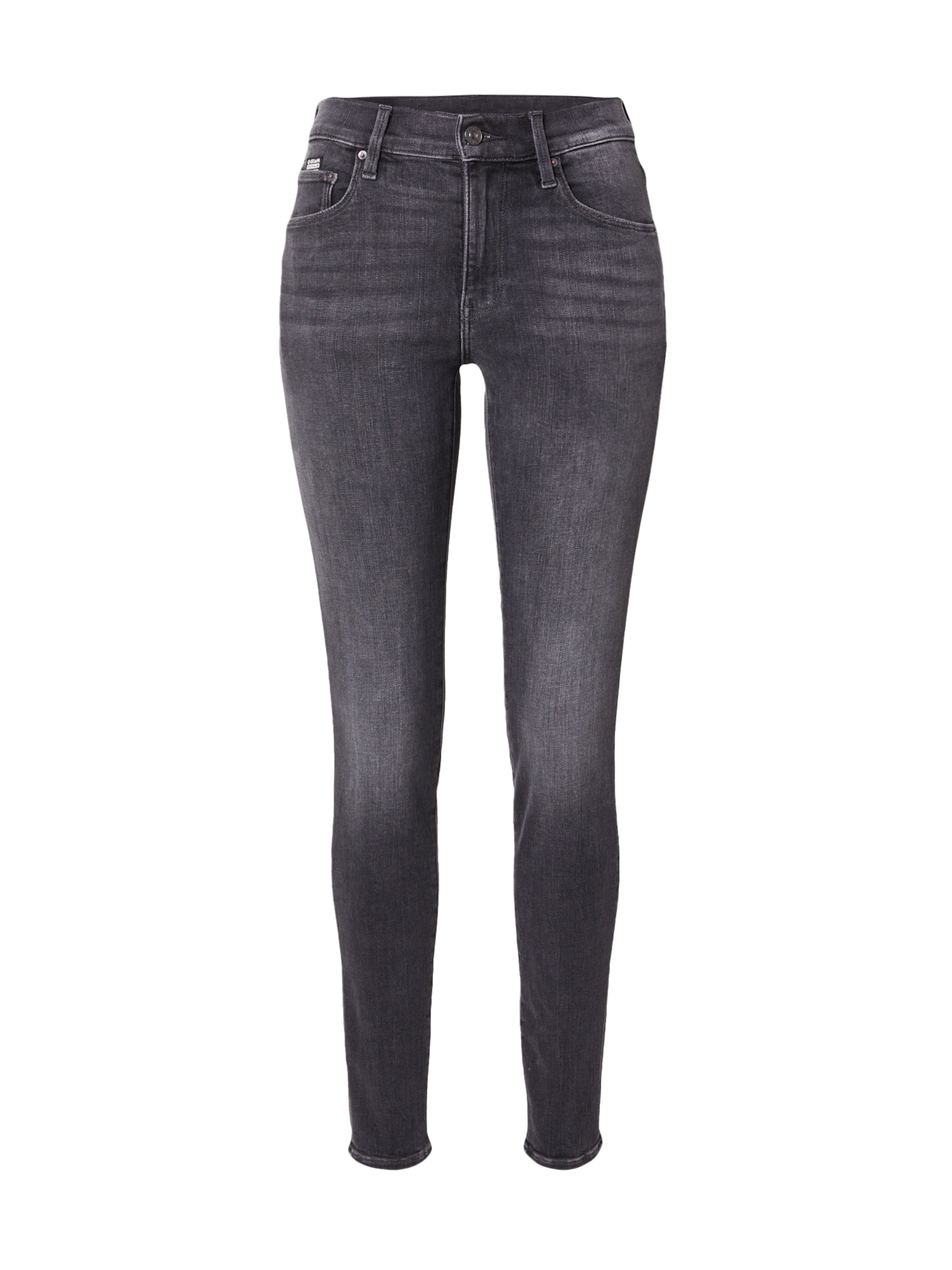 G-STAR Kitsas Teksapüksid '3301', värv must: eest vaates