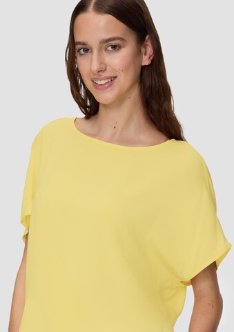 Chemisier QS en jaune