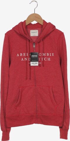 Abercrombie & Fitch Kapuzenpullover S in Rot: predná strana