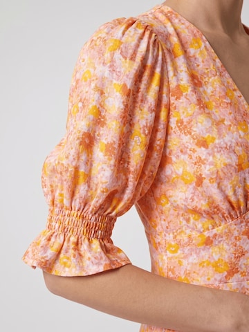 americandreams Jurk 'Koko' in Oranje