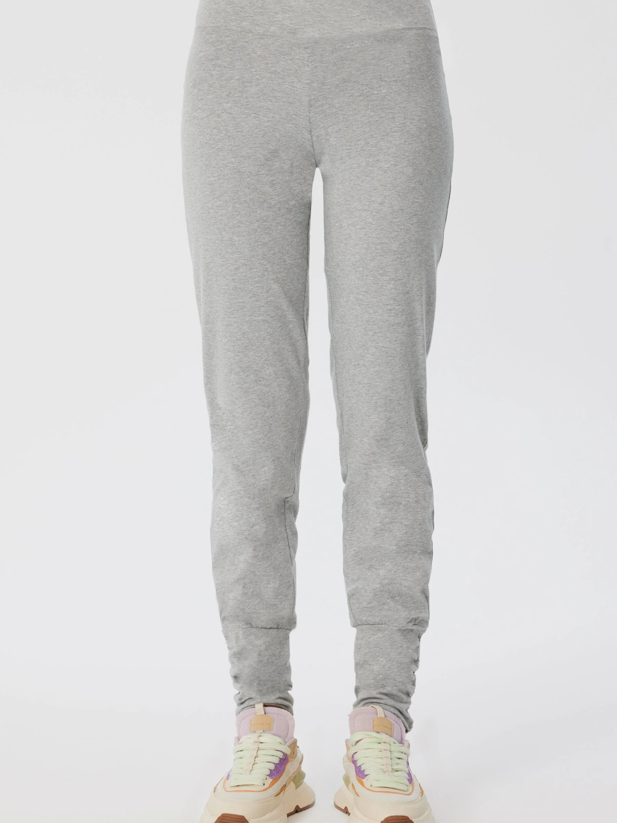 Albero Natur Tapered Pants 'Damen Bio-Baumwoll Yogahose' in Grey