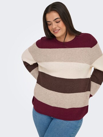 Pullover 'CARNew Daria' di ONLY Carmakoma in rosso