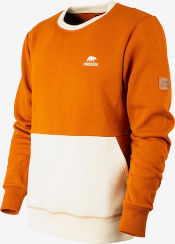 FORSBERG Sweatshirt 'Alvarson Sweatshirt' in Red: front