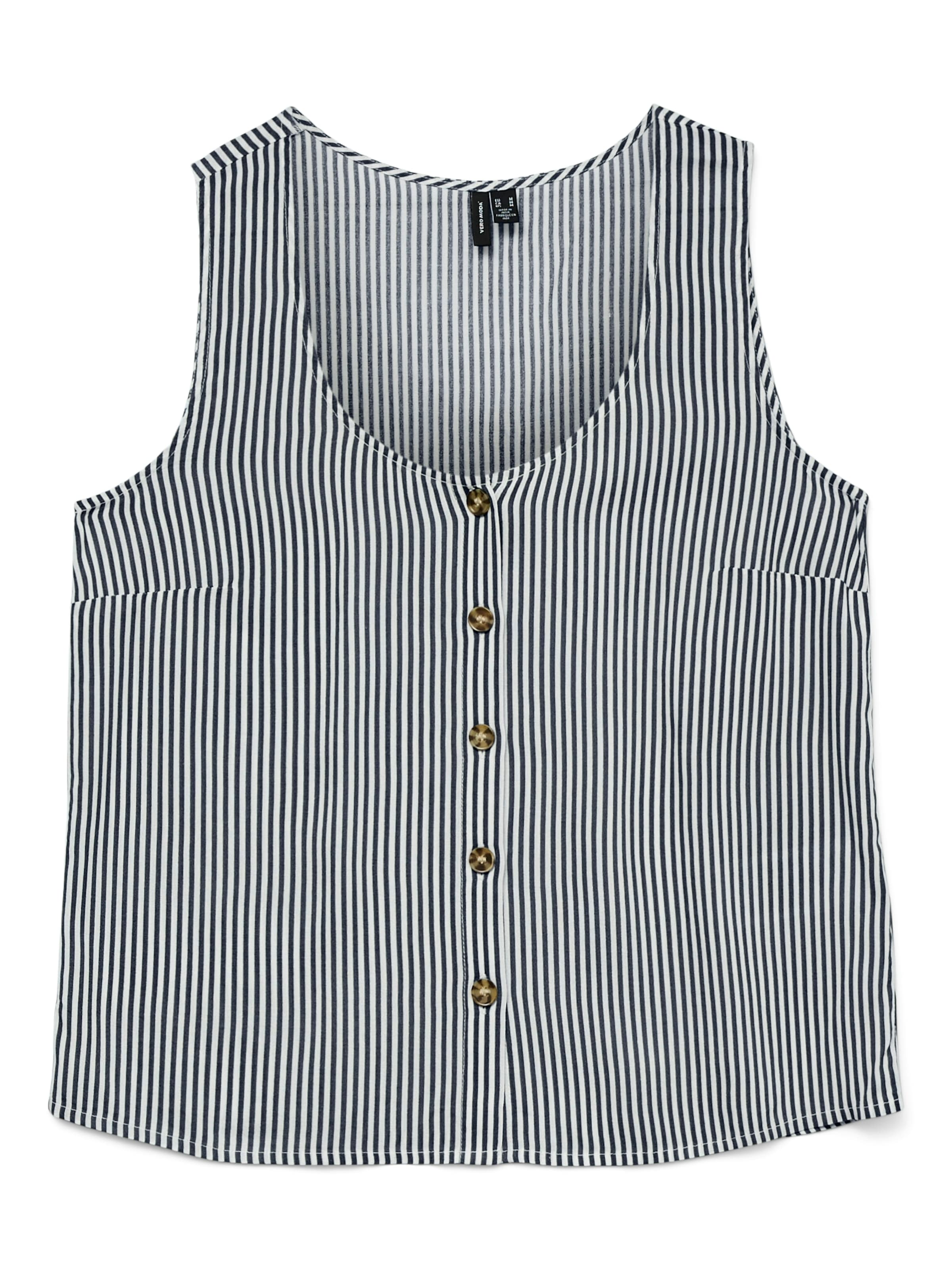 VERO MODA - Blusa 'VMBumpy' en azul: frente