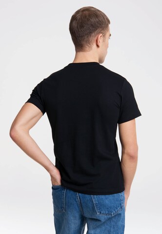 LOGOSHIRT T-Shirt 'ADDICTED' in Schwarz