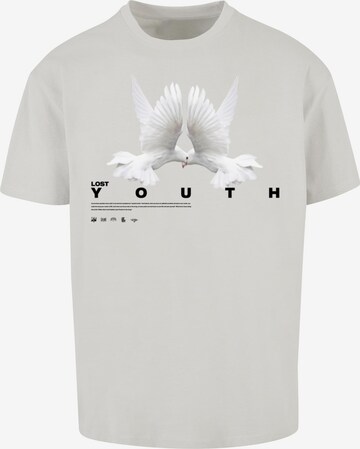 Tricou 'Dove' de la Lost Youth pe gri: față