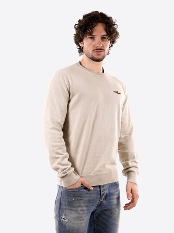 Aeronautica Militare Pullover in Weiß