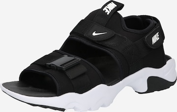 Sandales de randonnée 'Canyon' Nike Sportswear en noir : devant