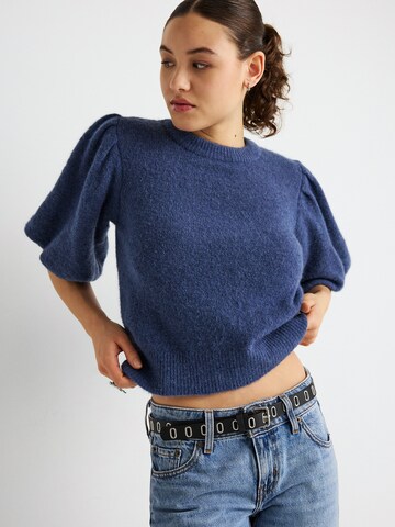 MSCH COPENHAGEN Πουλόβερ 'Jinie Hope' σε μπλε: μπροστά