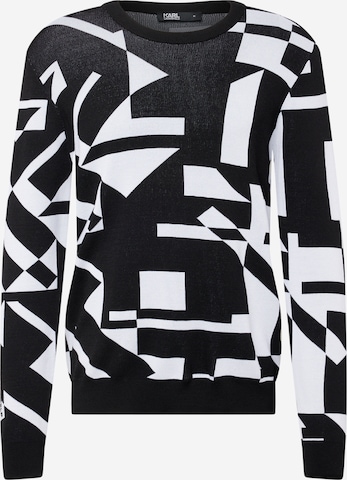 Karl Lagerfeld Pullover i sort: forside