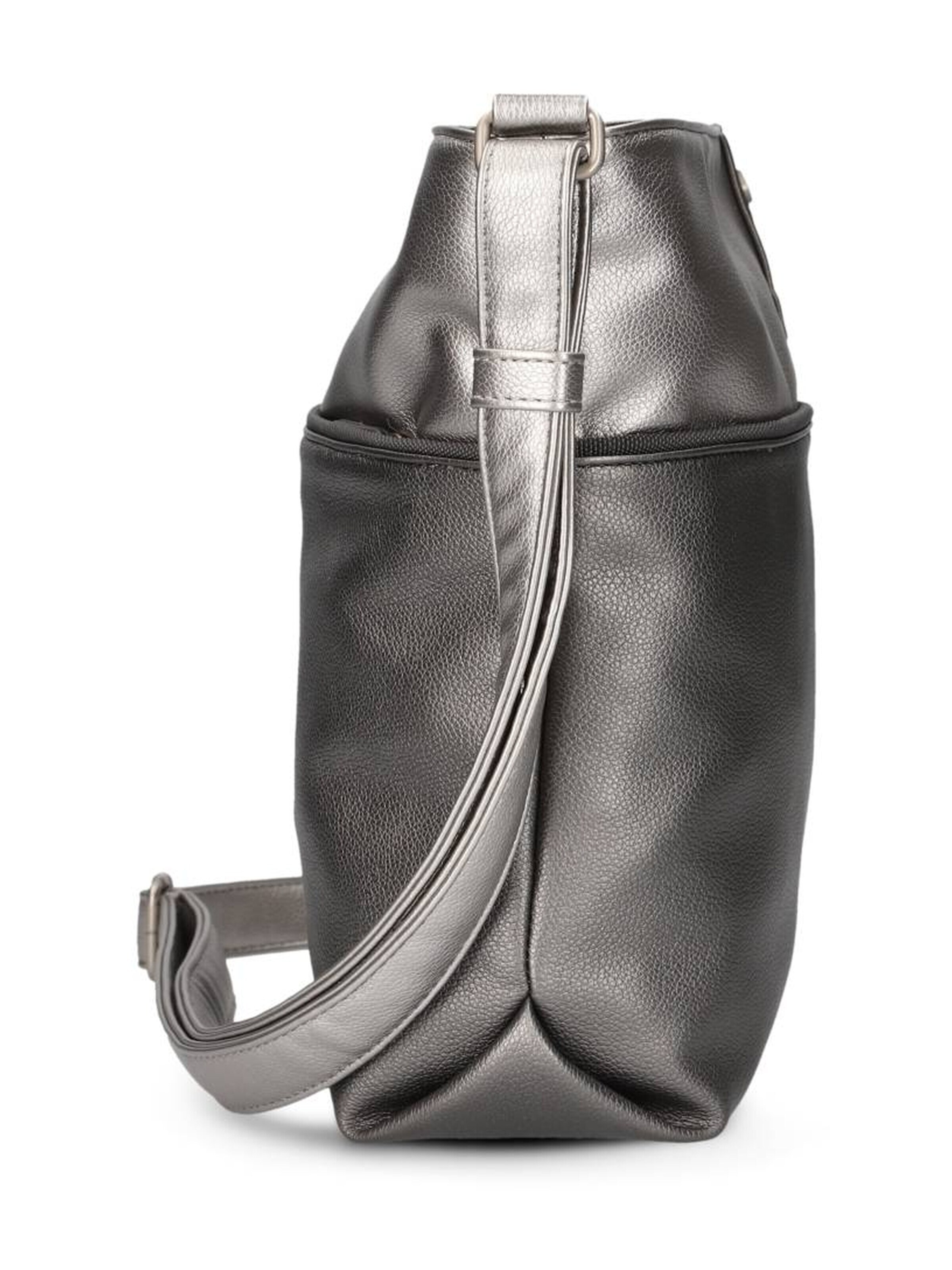 ZWEI Handbag 'JANA J10' in Silver