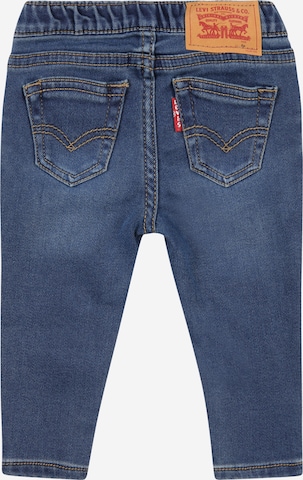Levi's Kids Skinny Jeans 'LVB SKINNY DOBBY PULL ON PANTS' in Blau