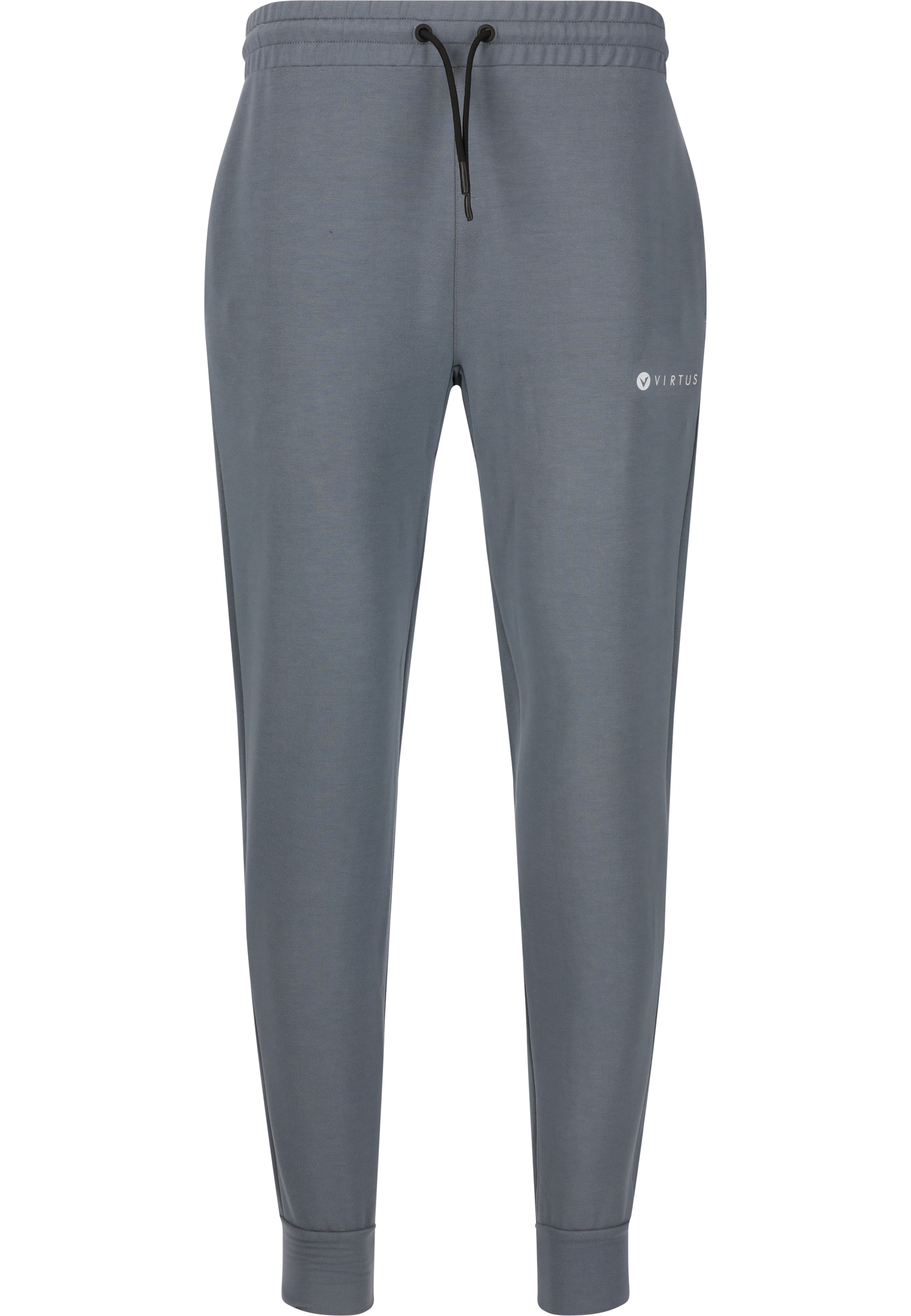 Virtus Tapered Sweathose 'Streat' in Grau: Vorderseite