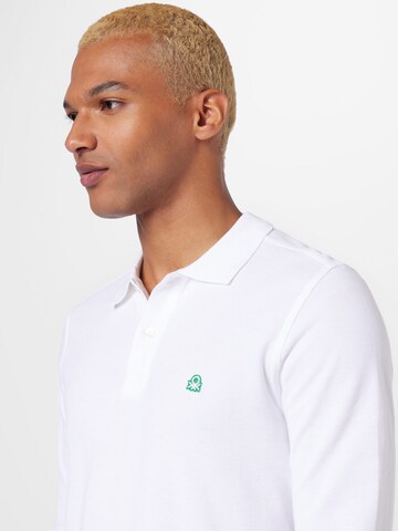 UNITED COLORS OF BENETTON Shirt in Wit