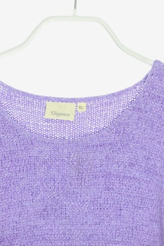 Elégance Sweater & Cardigan in XL in Purple